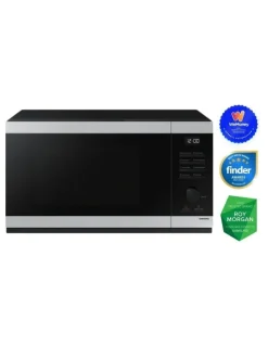 Samsung With Dial & Button Control New Stainless Steel Microwave 32L in Black