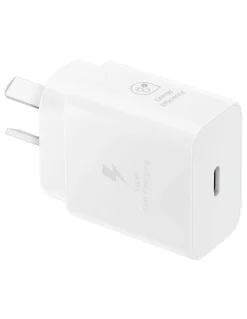 Samsung 25W USB-C Power Adapter in White