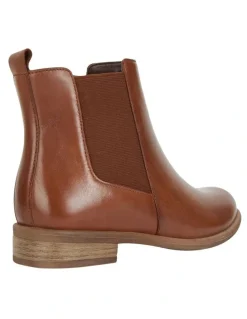 Sandler Bogart Mid Brown Glove Boots
