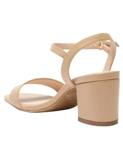 Sandler Heather Sandals In Nude Leather