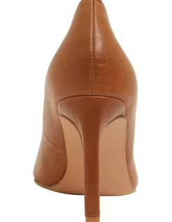 Sandler Octavia Heeled Shoes in Cognac Leather