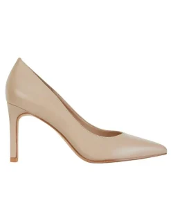Sandler Octavia Heeled Shoes in Nude Leather