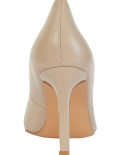 Sandler Octavia Heeled Shoes in Nude Leather
