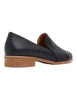 Sandler Shade Flat Shoes in Black Multi Leather