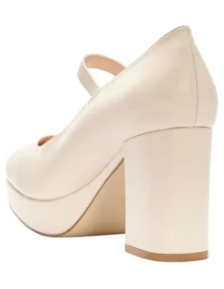 Sandler Tate Heeled Shoes in Bone