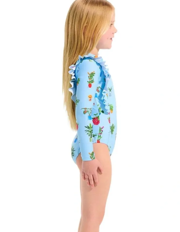Seafolly Playa Bonita Paddlesuit in Blue