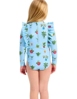 Seafolly Playa Bonita Paddlesuit in Blue