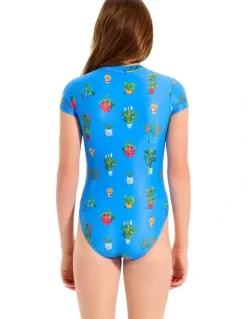 Seafolly Playa Bonita Paddle Suit in Blue