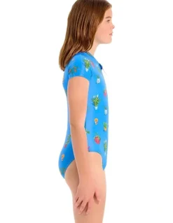 Seafolly Playa Bonita Paddle Suit in Blue