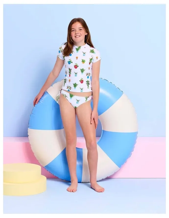 Seafolly Playa Bonita Surf Set in White