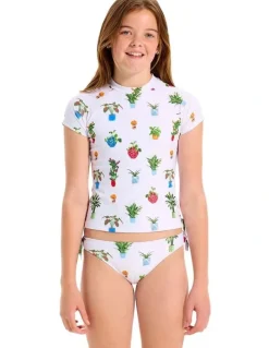 Seafolly Playa Bonita Surf Set in White