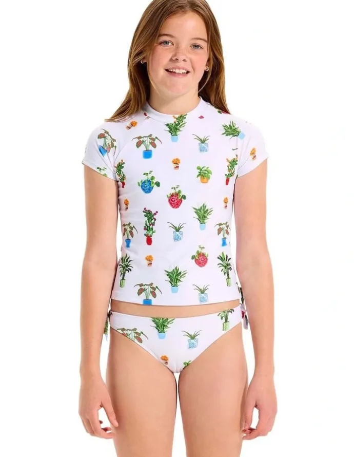 Seafolly Playa Bonita Surf Set in White