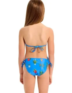 Seafolly Playa Bonita Triangle Bikini in Blue