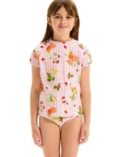 Seafolly Surf Set in Citrus Gingham