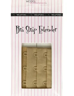 Secret Weapons 3 Hooks Bra Extenders in Beige