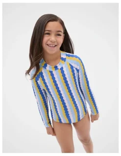 Seed Heritage Abstract Rashsuit in Multi