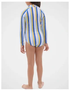Seed Heritage Abstract Rashsuit in Multi