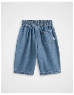 Seed Heritage Barrel Denim Pant in Vintage Blue