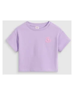 Seed Heritage Bubble Logo Tee in Lilac