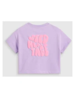 Seed Heritage Bubble Logo Tee in Lilac