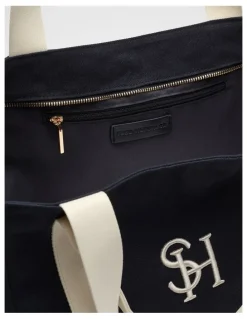 Seed Heritage Canvas Weekend Tote in Twilight Blue