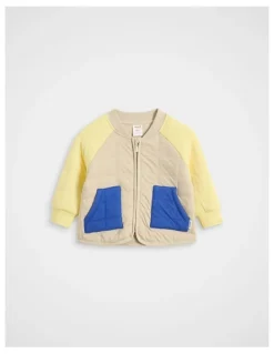 Seed Heritage Colourblock Jacket in Multi