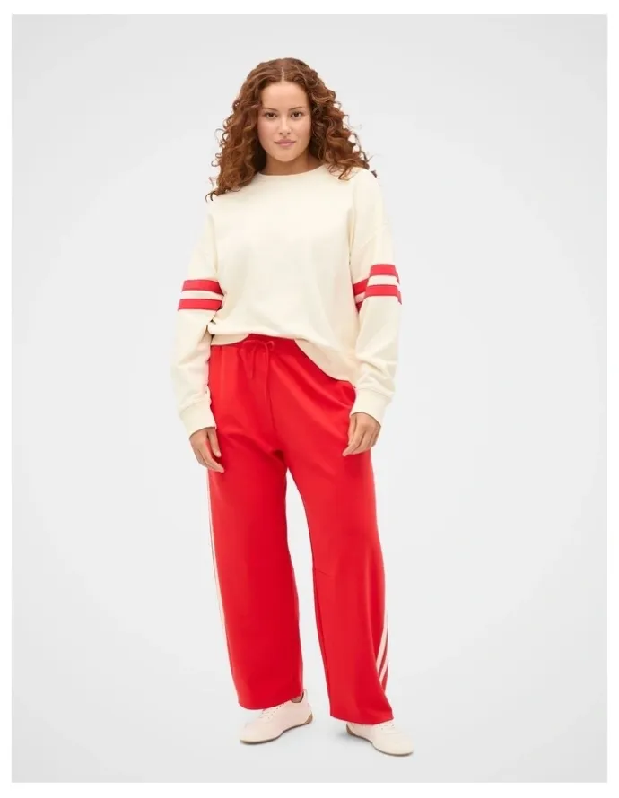 Seed Heritage Contrast Detail Crew Neck Sweat