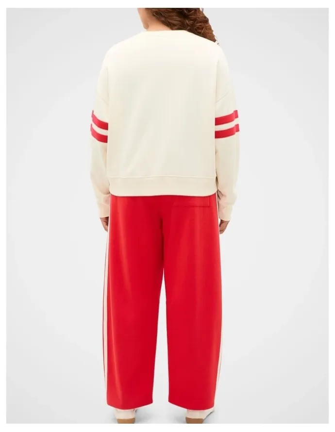 Seed Heritage Contrast Detail Crew Neck Sweat