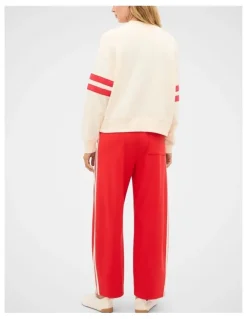 Seed Heritage Contrast Detail Crew Neck Sweat
