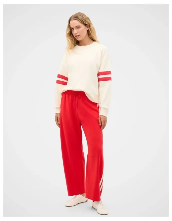 Seed Heritage Contrast Detail Crew Neck Sweat
