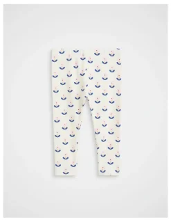 Seed Heritage Floral Legging in Classic Cream