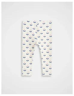 Seed Heritage Floral Legging in Classic Cream