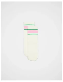 Seed Heritage Logo In Stripe Sock
