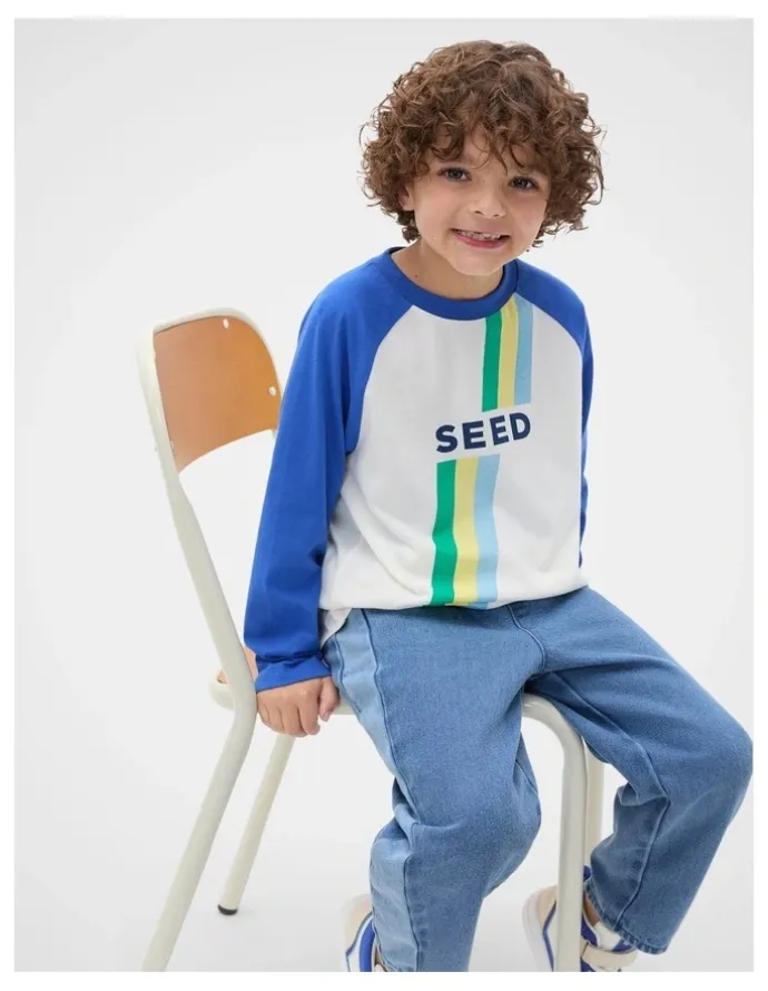Seed Heritage Logo Raglan Tee