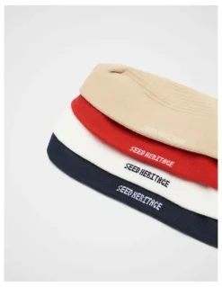 Seed Heritage 4 Pack Sneaker Sock