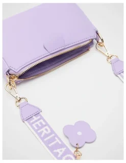 Seed Heritage Quilted Flower Hybrid Cross Body Bag