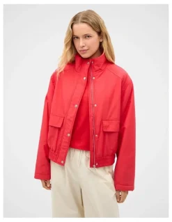 Seed Heritage Relaxed Bomber Jacket
