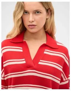Seed Heritage Relaxed Polo Knit