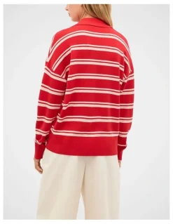 Seed Heritage Relaxed Polo Knit