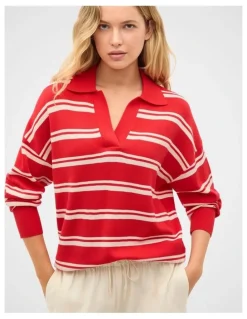 Seed Heritage Relaxed Polo Knit