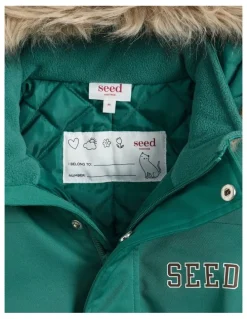 Seed Heritage Retro Snowsuit in Jungle Green