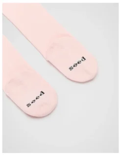 Seed Heritage Rib Full Length Tight in Light Pink