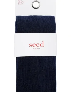 Seed Heritage Rib Full Length Tight Navy