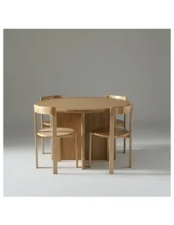Seek & Ramble Kiama 1.2m Round Dining Table Natural Ash