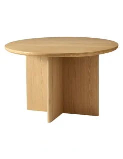 Seek & Ramble Kiama 1.2m Round Dining Table Natural Ash