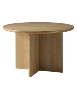 Seek & Ramble Kiama 1.2m Round Dining Table Natural Ash