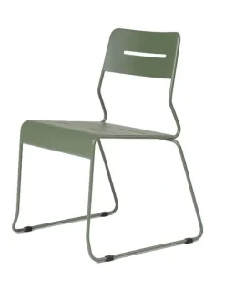 Seek & Ramble Parco Outdoor Dining Chair Olive Set of 2