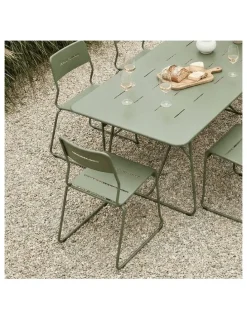 Seek & Ramble Parco Outdoor Dining Chair Olive Set of 2