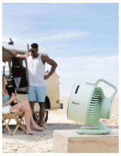 Shark FlexBreeze FA052QGNANZ HydroGo Misting Portable Fan in Honey Dew