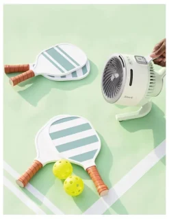 Shark FlexBreeze FA052QGNANZ HydroGo Misting Portable Fan in Honey Dew